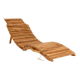 Bain de soleil ARRIETA en teck naturel