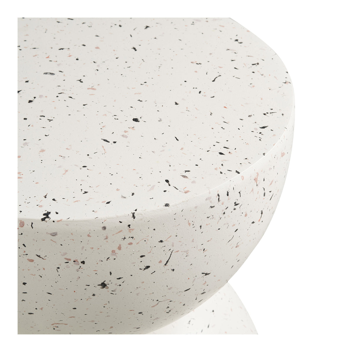 Table d’appoint BONITA effet terrazzo Ø40 cm