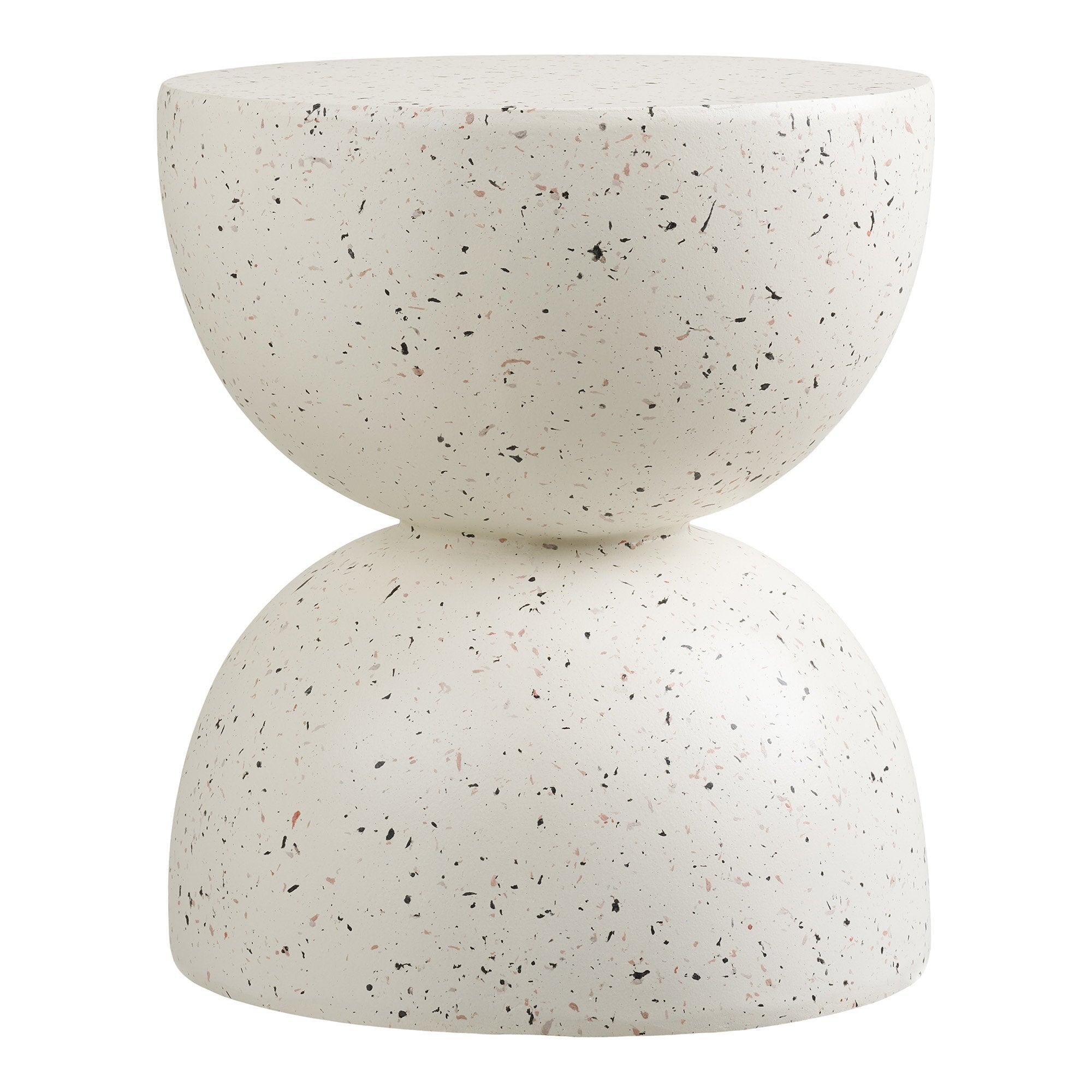 Table d’appoint BONITA effet terrazzo Ø40 cm – vue principale