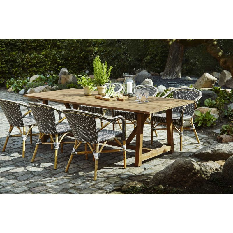 Madeleine rattan armchair
