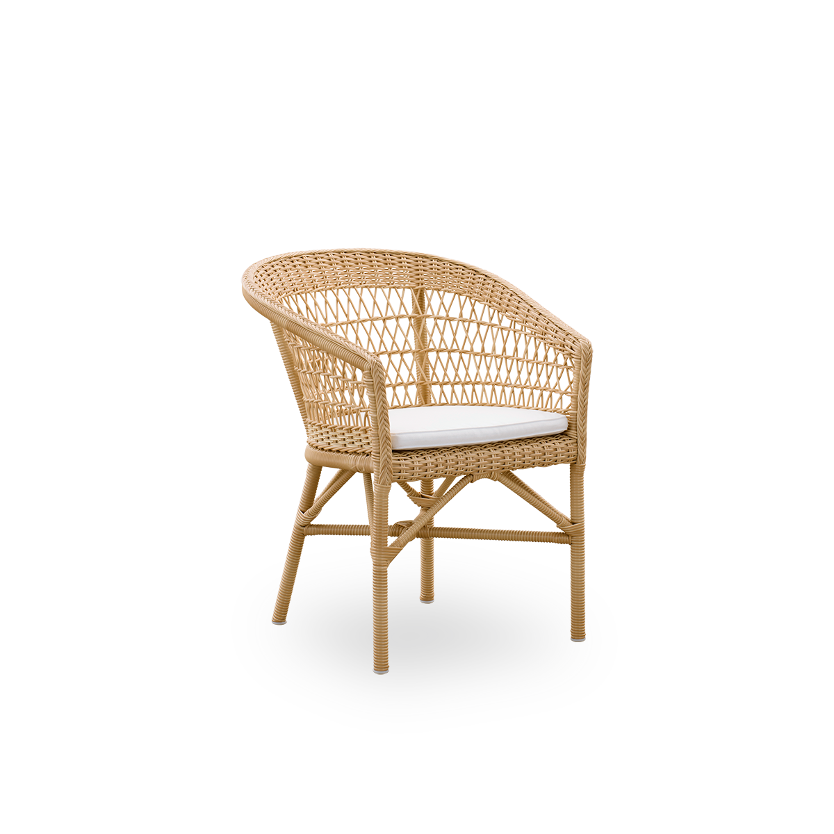 Chaise de jardin Emma naturelle en ArtFibre – Sika-Design