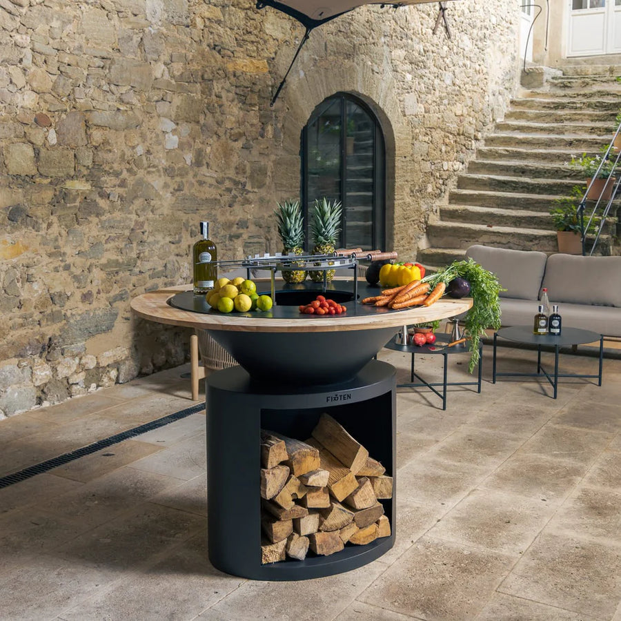 Brasero Ellipse 100 Noir
