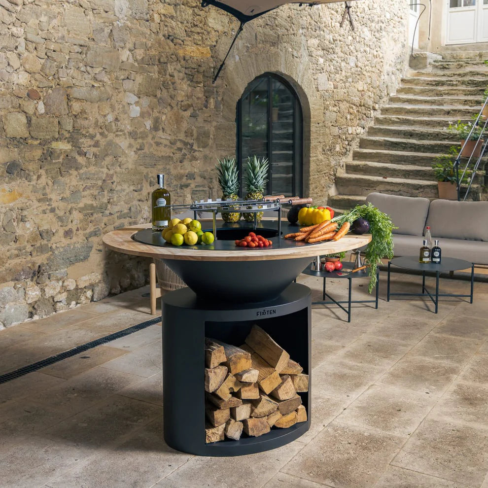 Brasero Ellipse 100 Noir