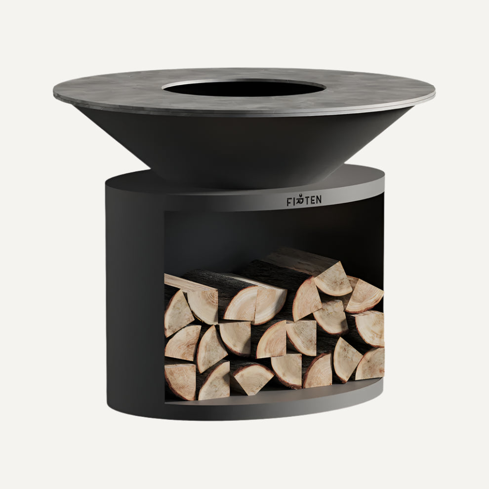 Brasero Ellipse 120 Noir