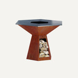 Brasero-Plancha Grand Banquet Corten 150