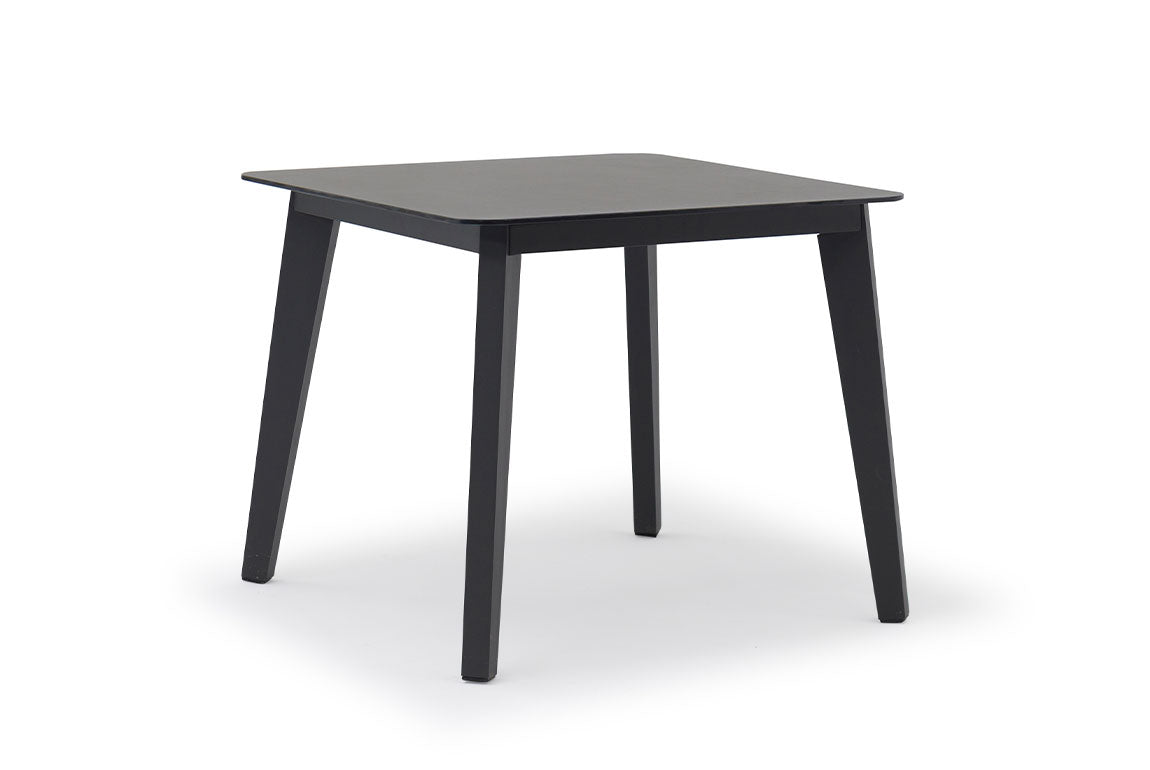 Petite table à manger extérieure DIVA 90 cm anthracite