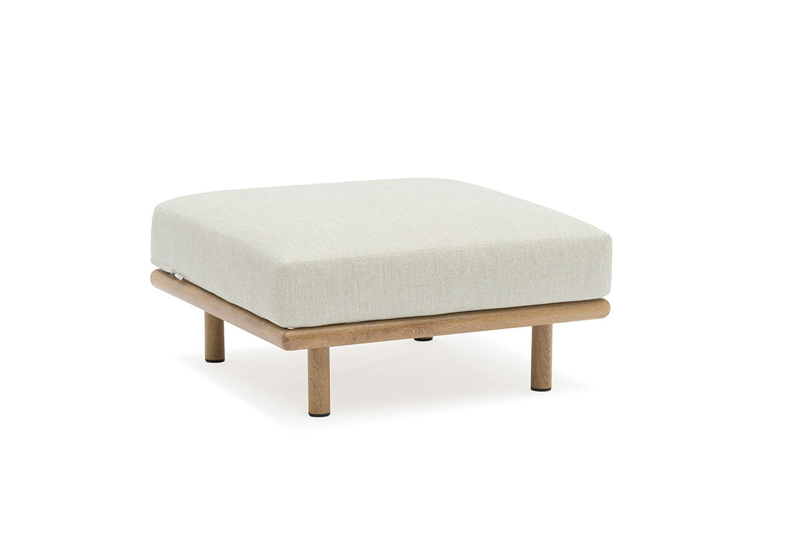 Ottoman extérieur PLAY COUTURE Jardin finition ALU Oak
