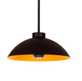 Lampe chauffante Dome suspendu