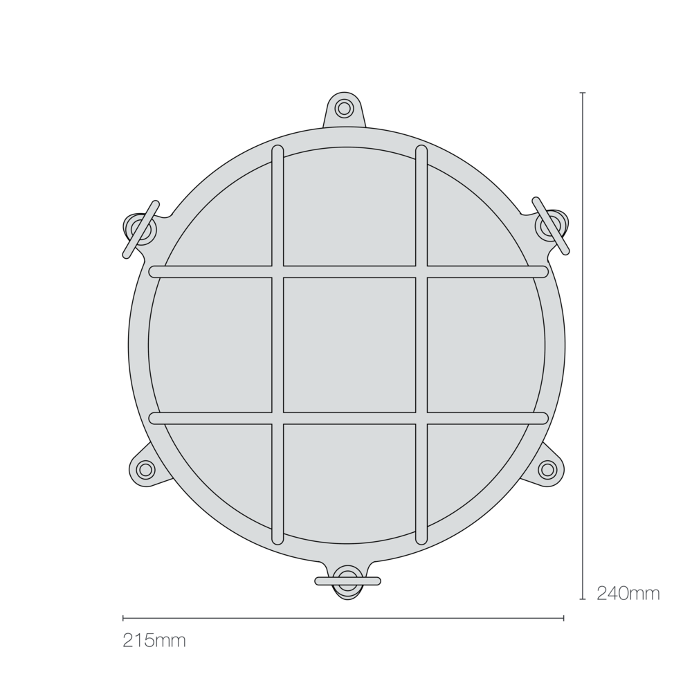 Hublot en Laiton 7029