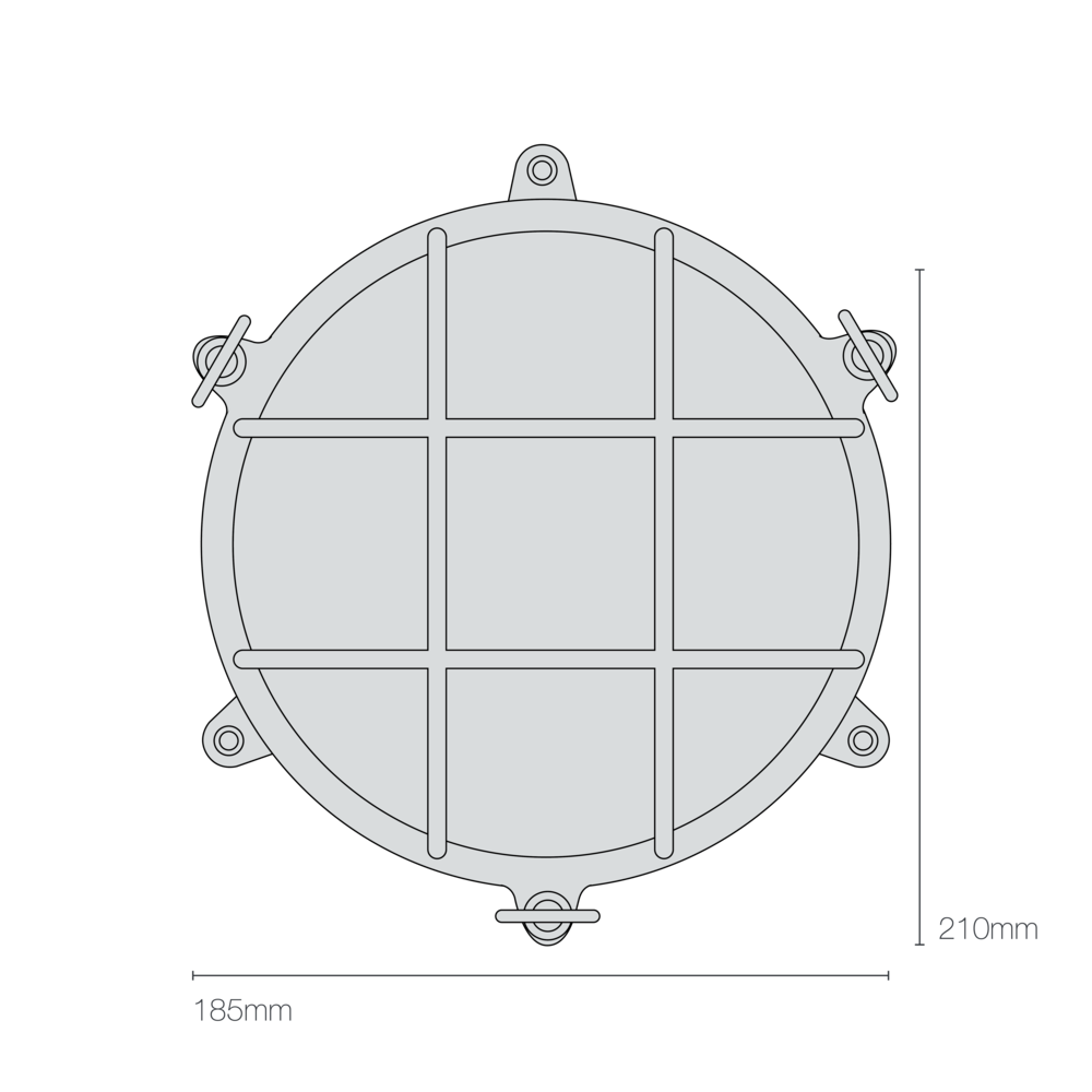 Hublot en Laiton 7030