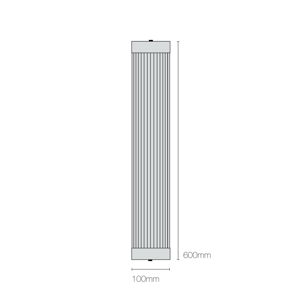 Applique Pillar Etroite 60cm