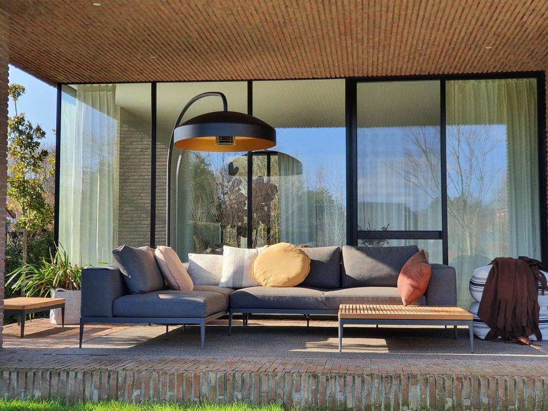 DISC heated floor lamp