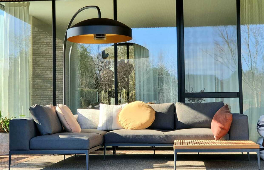 Lampadaire chauffante DISC