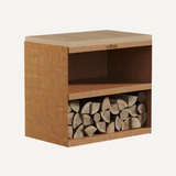 Desserte Corten pour Brasero