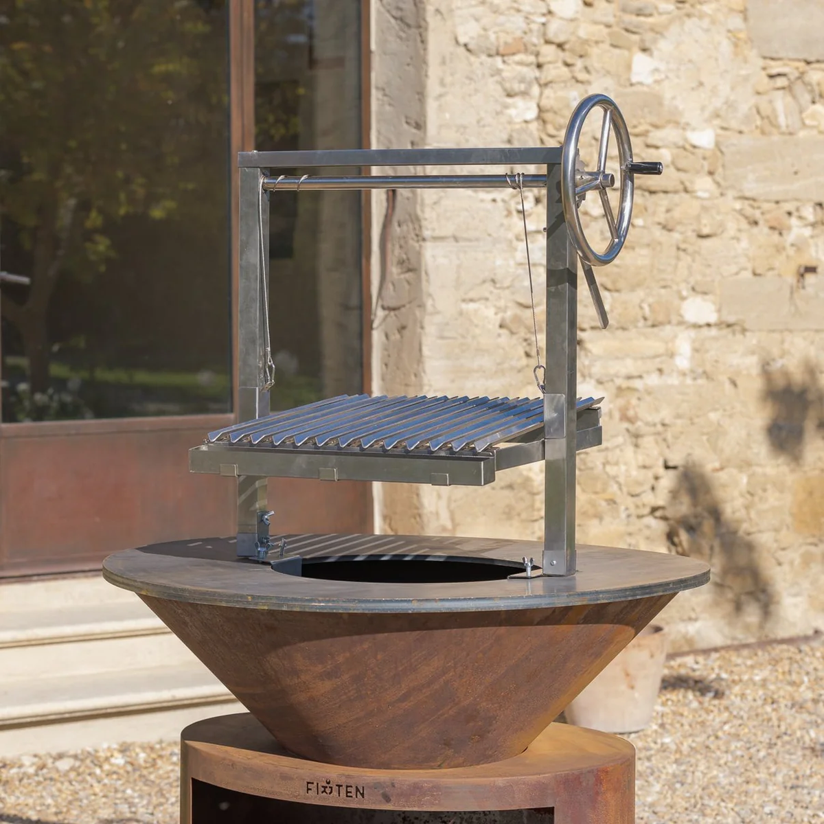 Grill argentin pour brasero