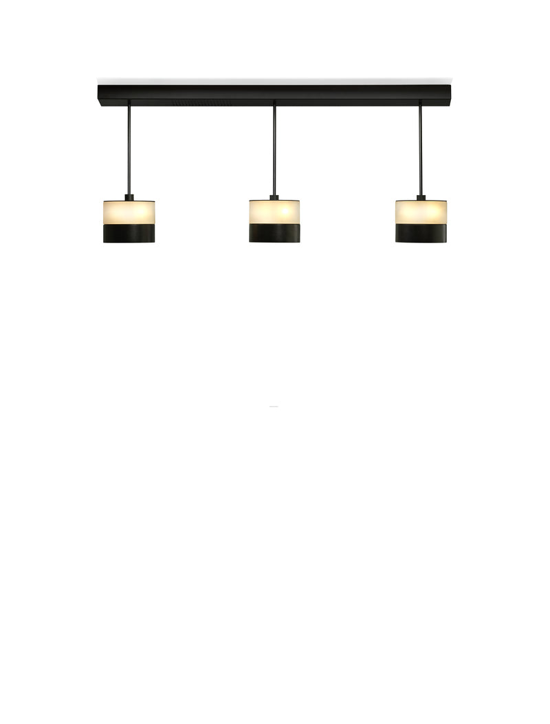 Set of 3 timeless designer lamps with GLOW heating