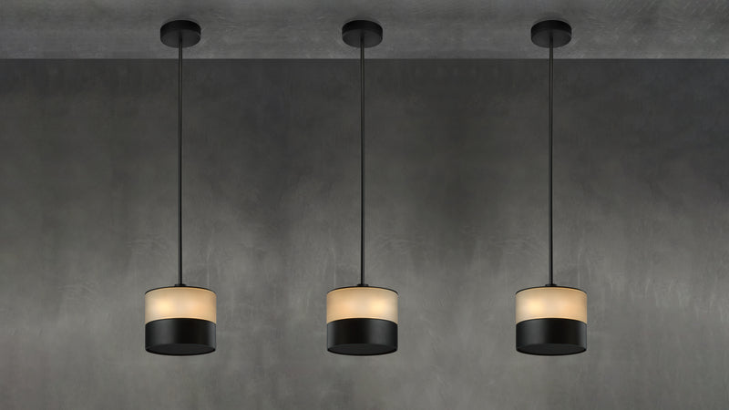 Set of 3 timeless designer lamps with GLOW heating