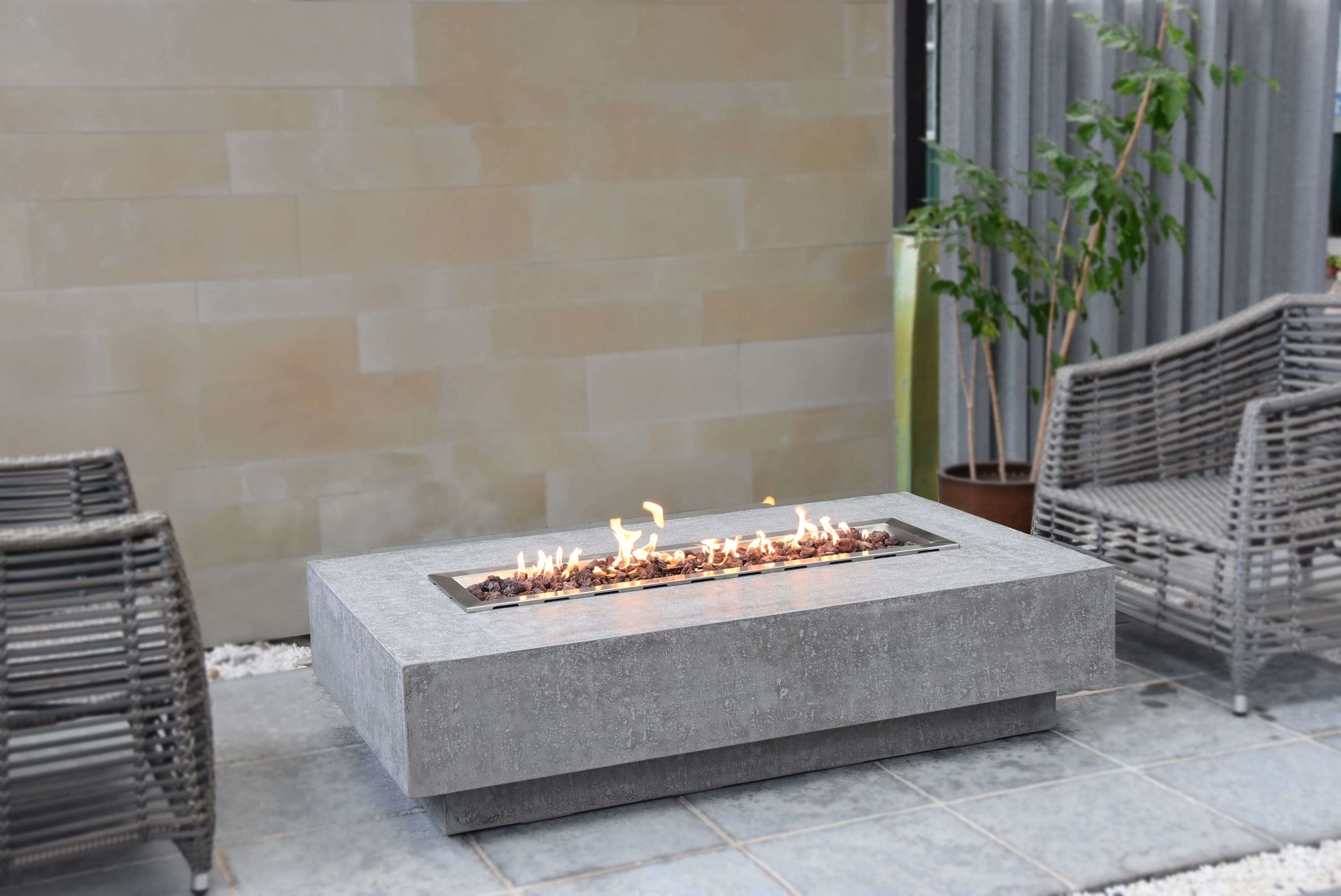 HAMPTON Brazier Garden Table