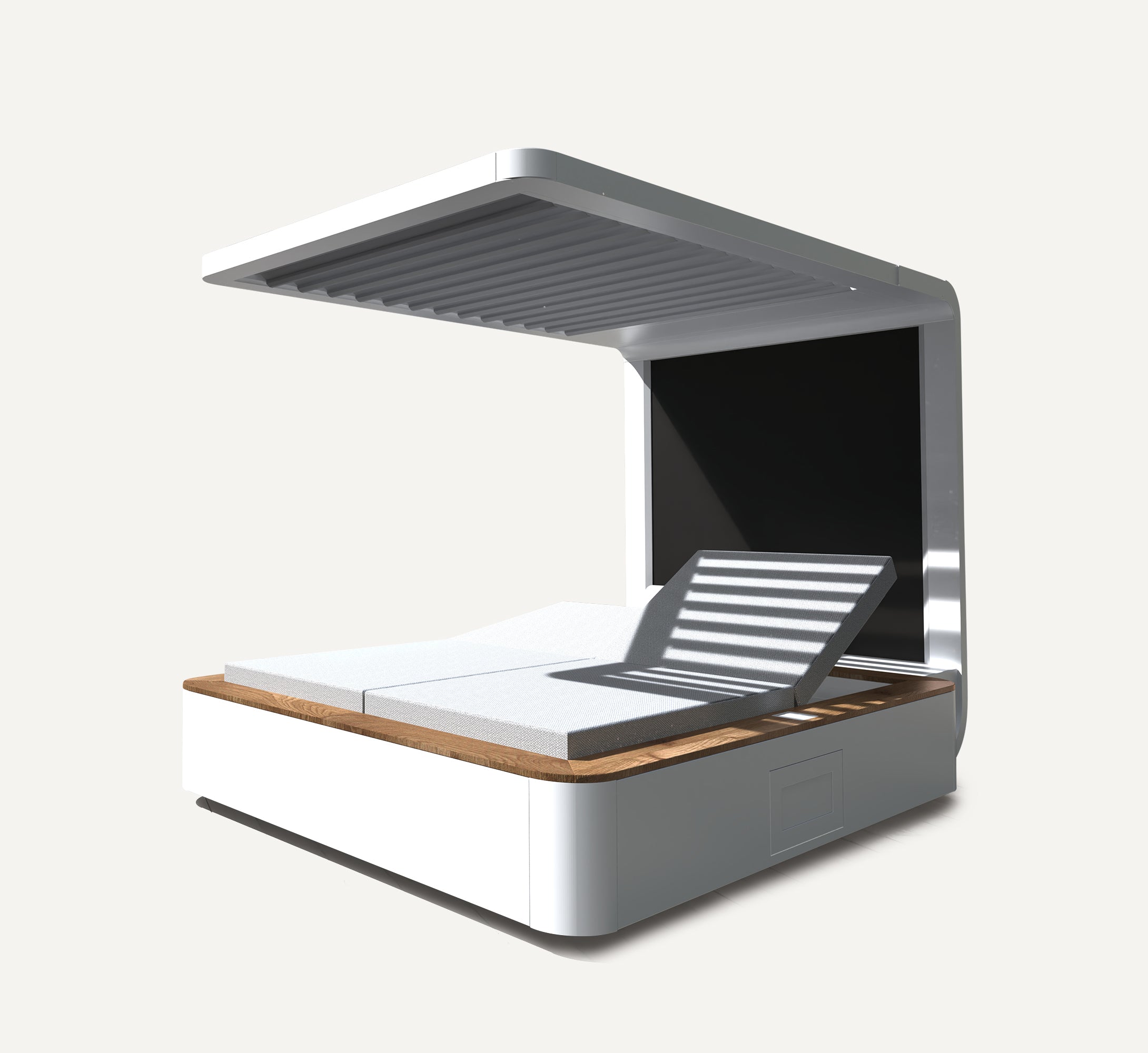 NOKORI Manual Sun Lounger