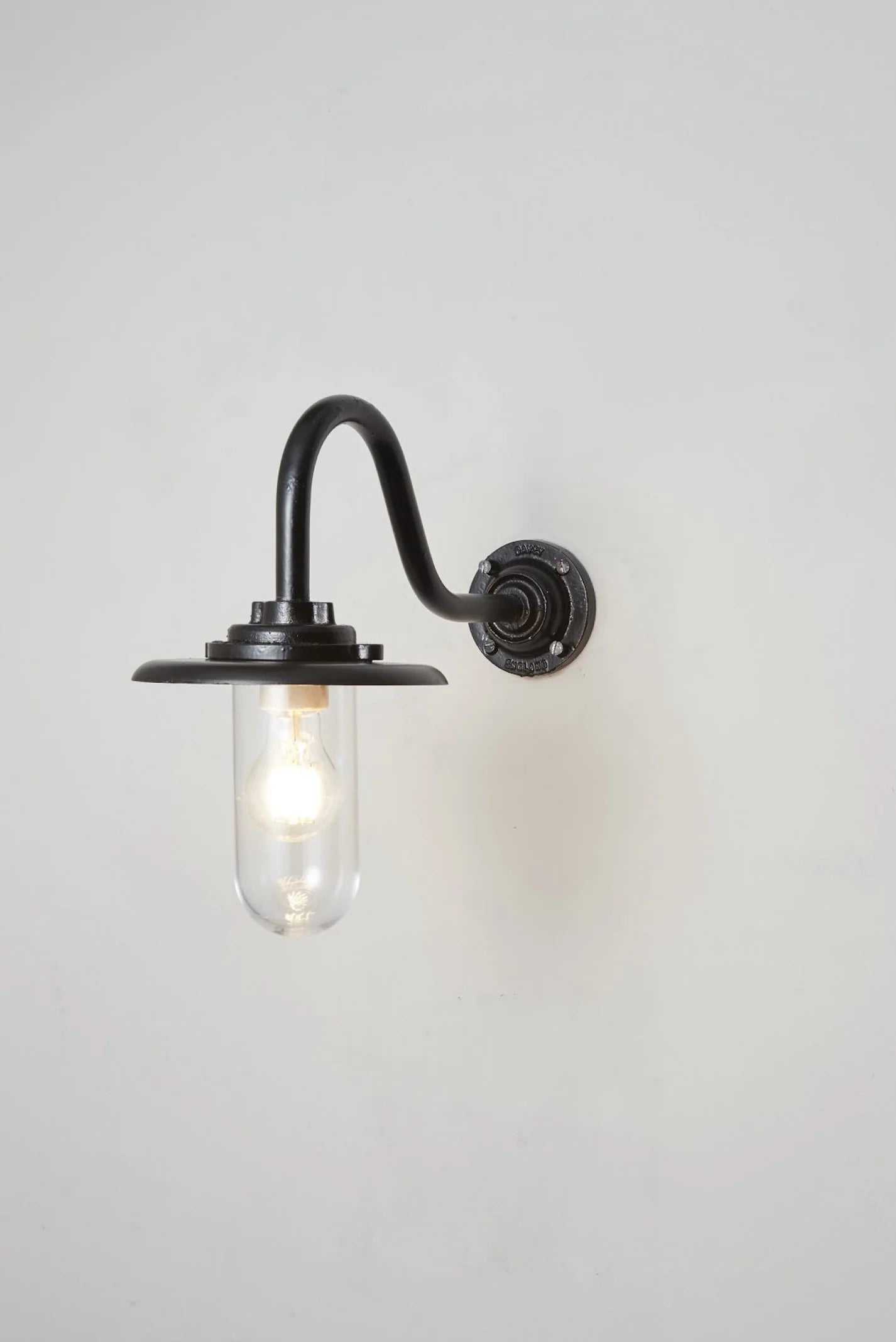 Applique coudée d'extérieure 60W, Col de cygne 7677