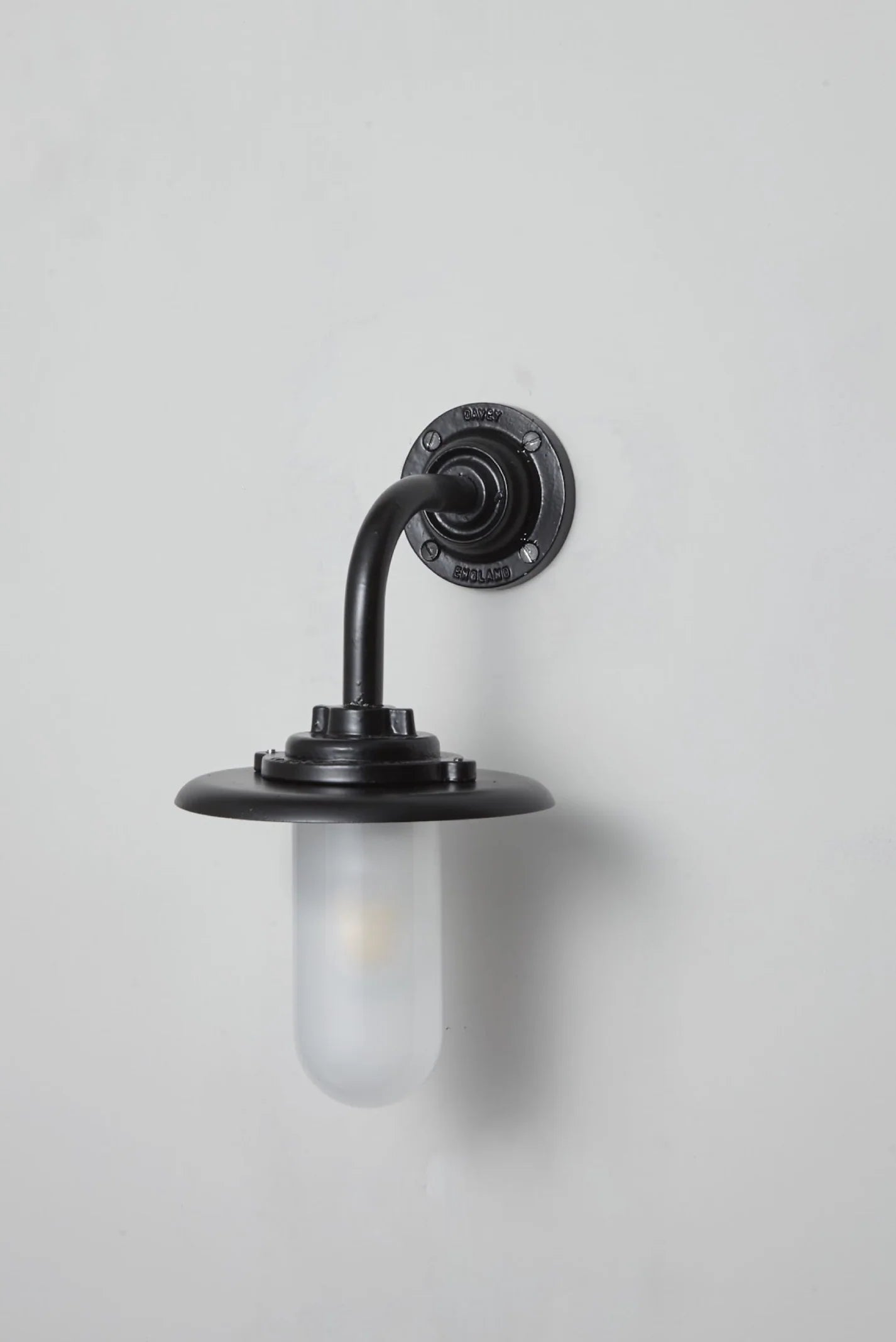 Applique coudée d'extérieure, 60W, Fixation murale simple 7677