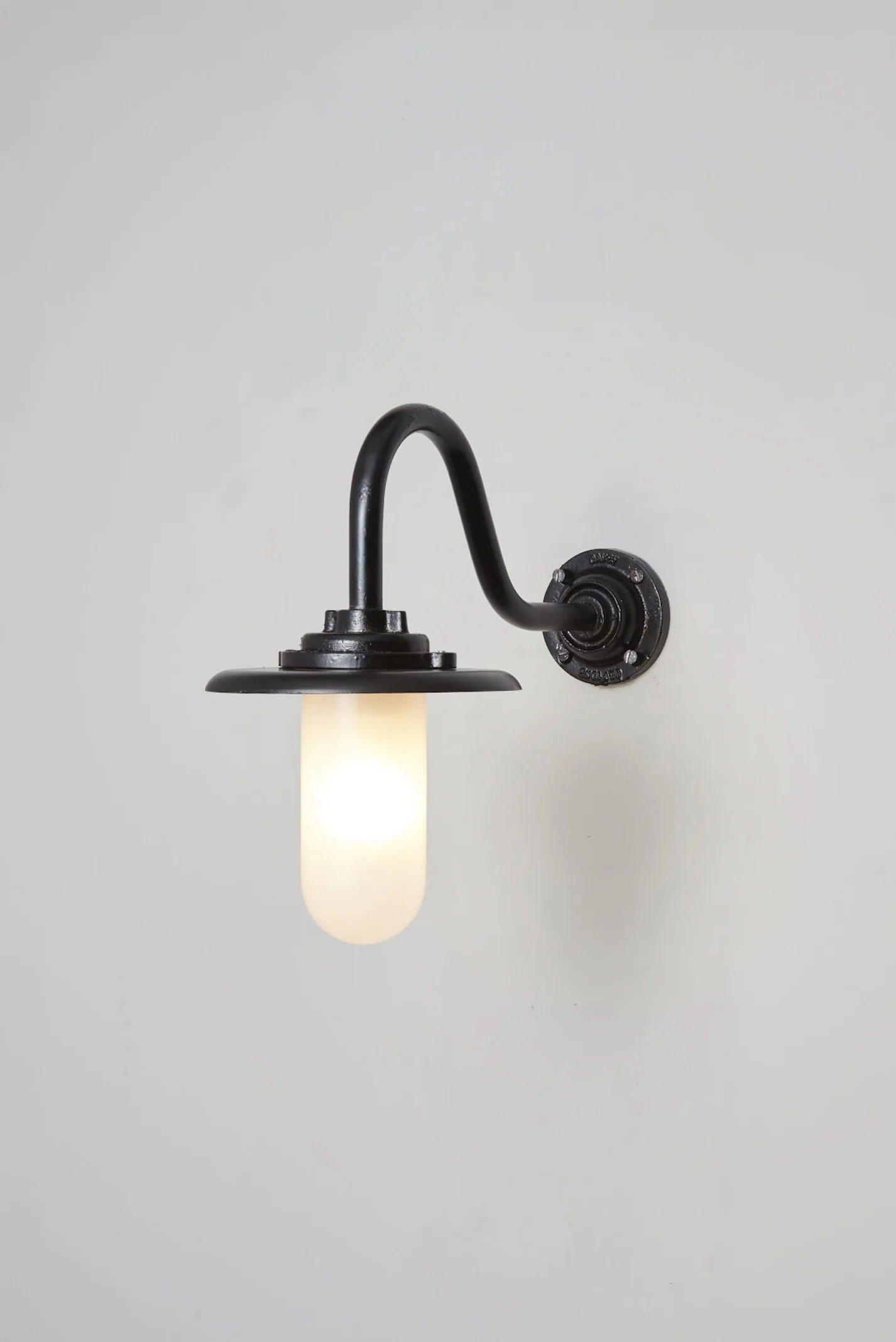 Applique coudée d'extérieure 60W, Col de cygne 7677