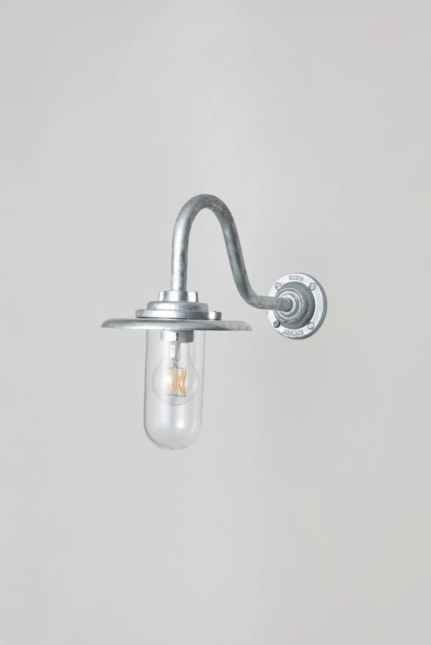 Applique coudée d'extérieure 60W, Col de cygne 7677