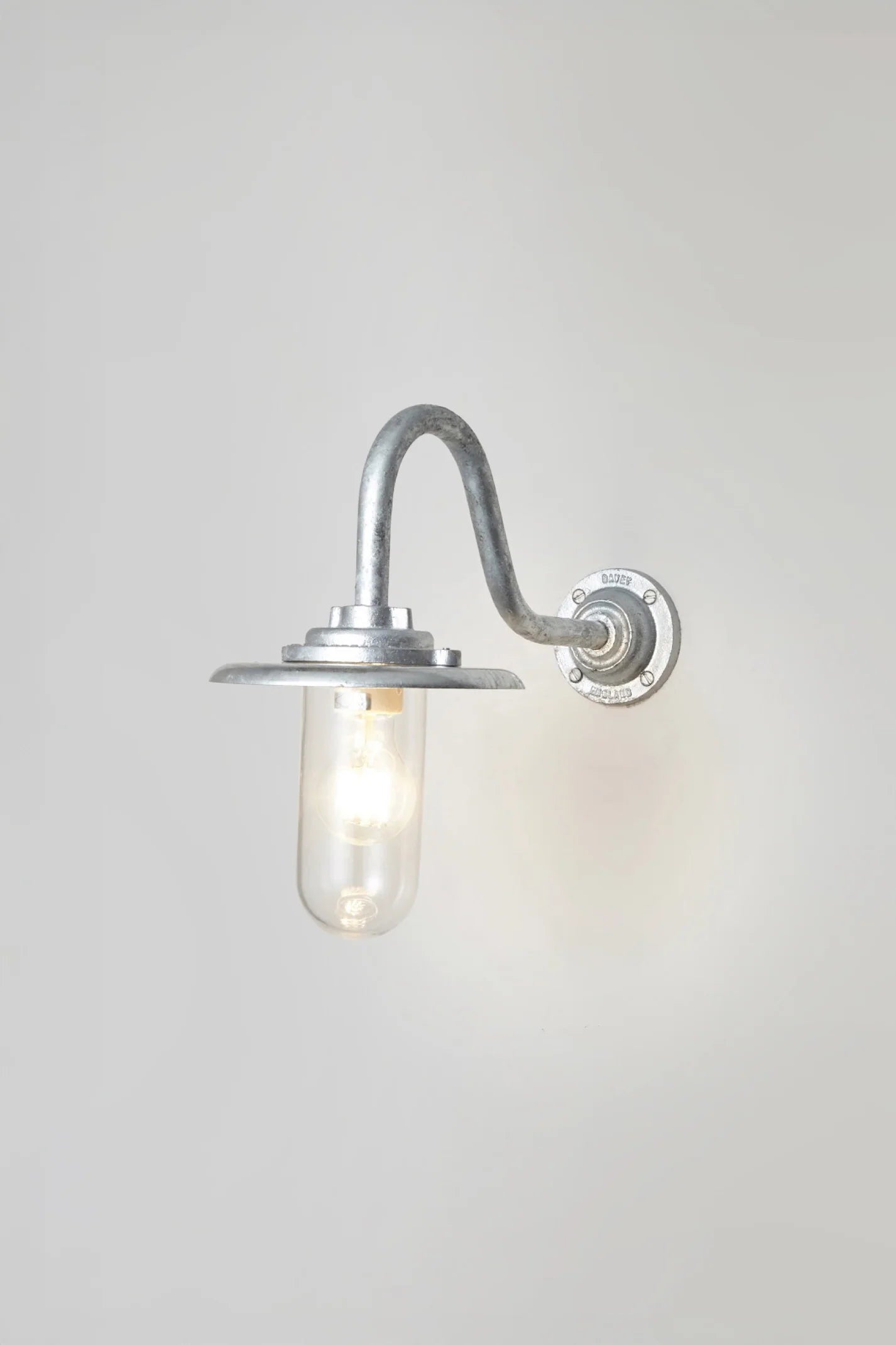 Applique coudée d'extérieure 60W, Col de cygne 7677