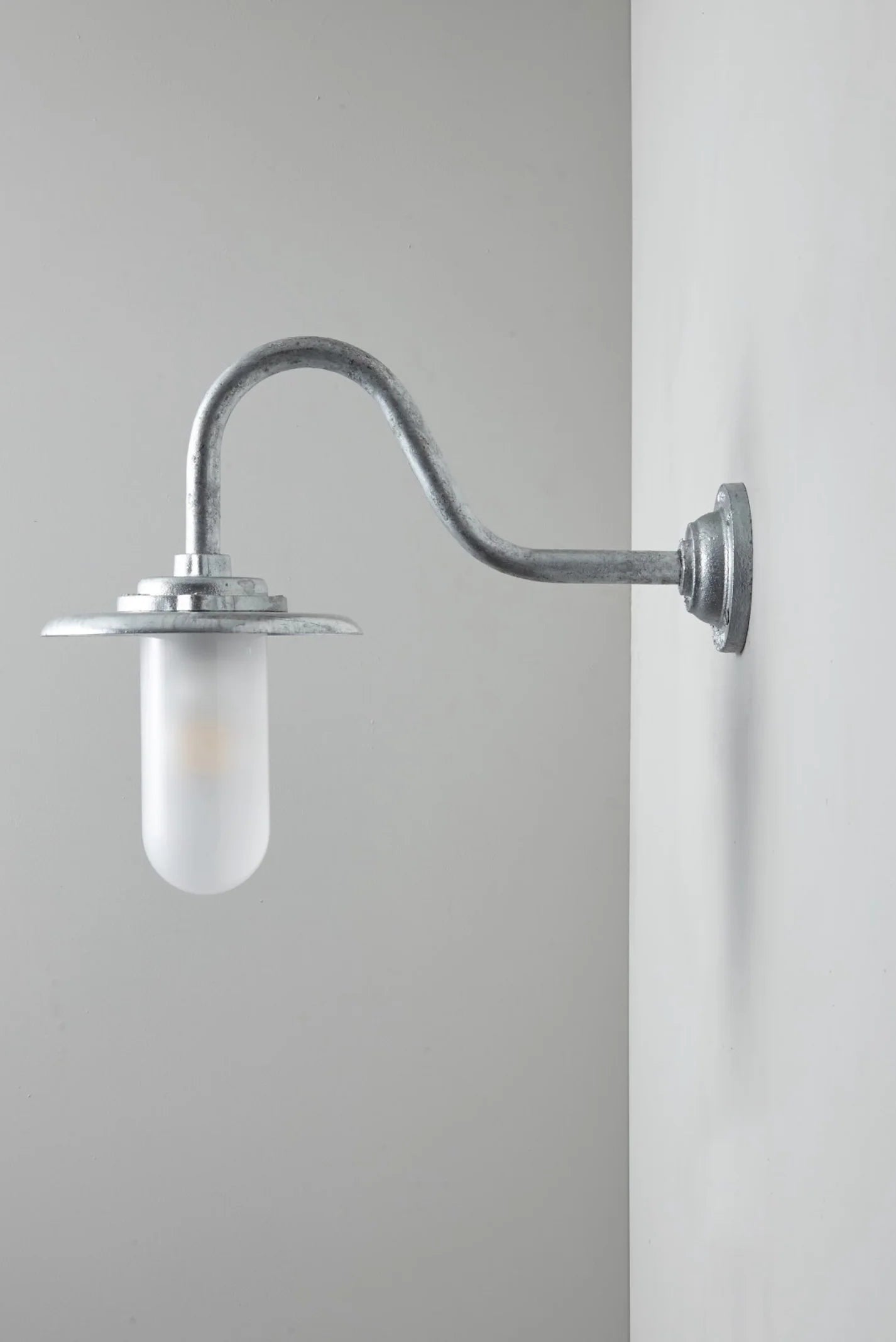 Applique coudée d'extérieure 60W, Col de cygne 7677