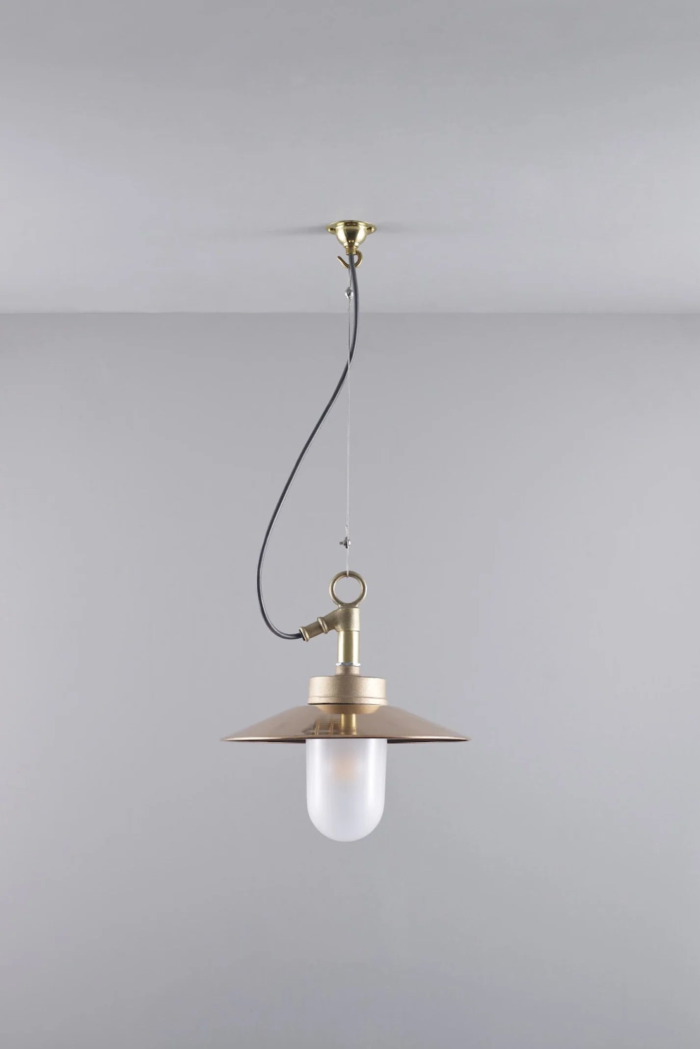 Suspension Well Glass avec réflecteur 7680 IP44