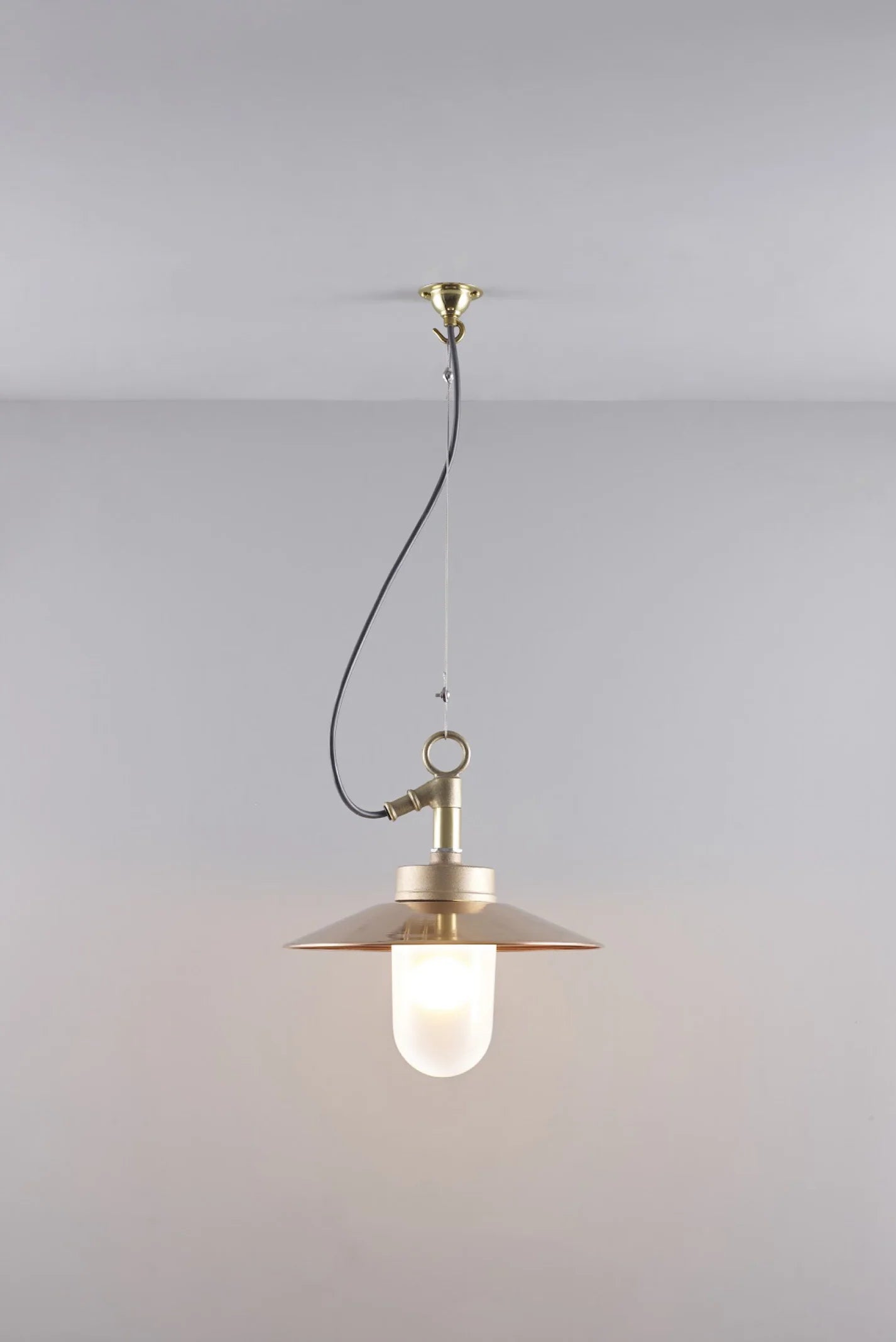 Suspension Well Glass avec réflecteur 7680 IP44