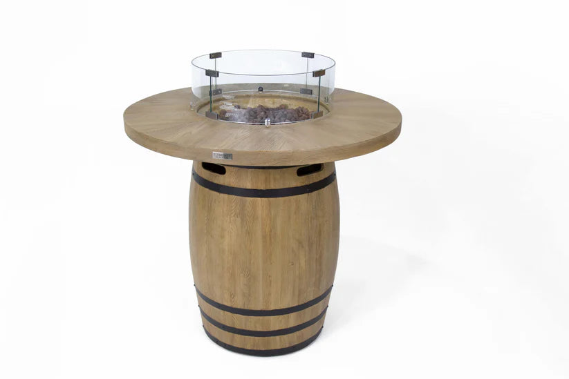 Table de jardin Brasero LAFITE BARREL
