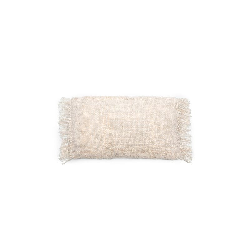 Housse de coussin OH MY GEE crème 30 × 50 cm en coton