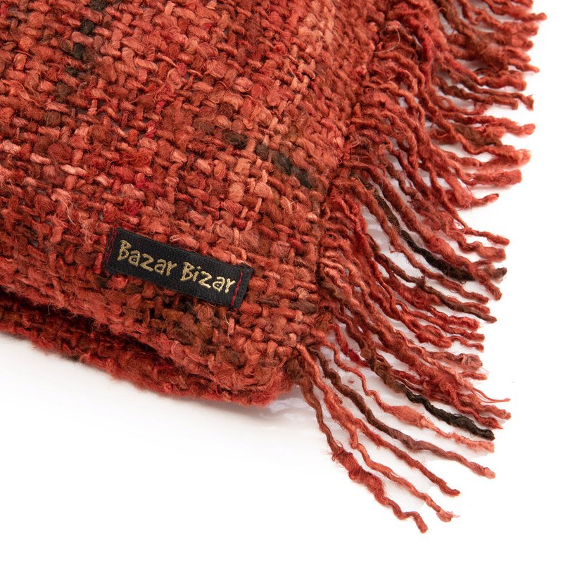 Housse OH MY GEE rouge cerise 40 × 40 – vue 3 – Bazar Bizar