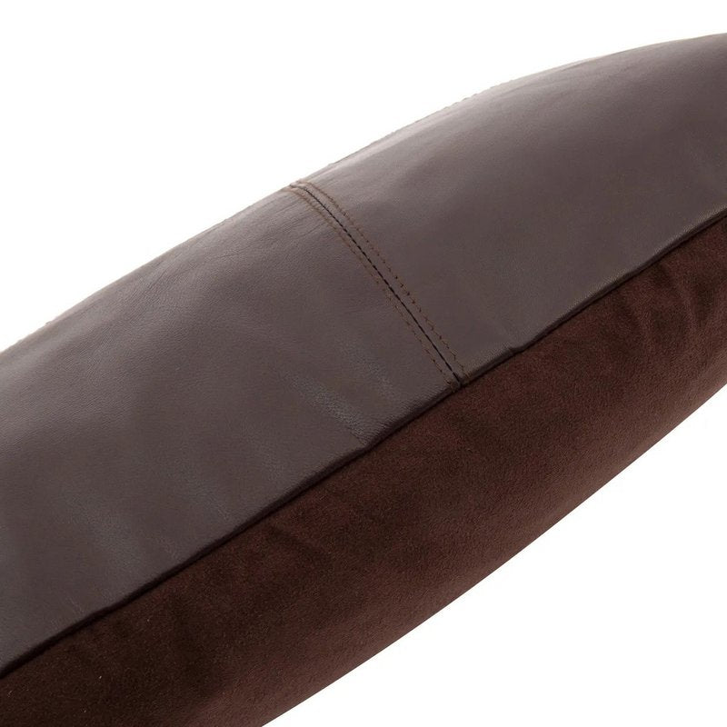 Housse cuir six panneaux chocolat 30 × 50 – vue 4 – Bazar Bizar