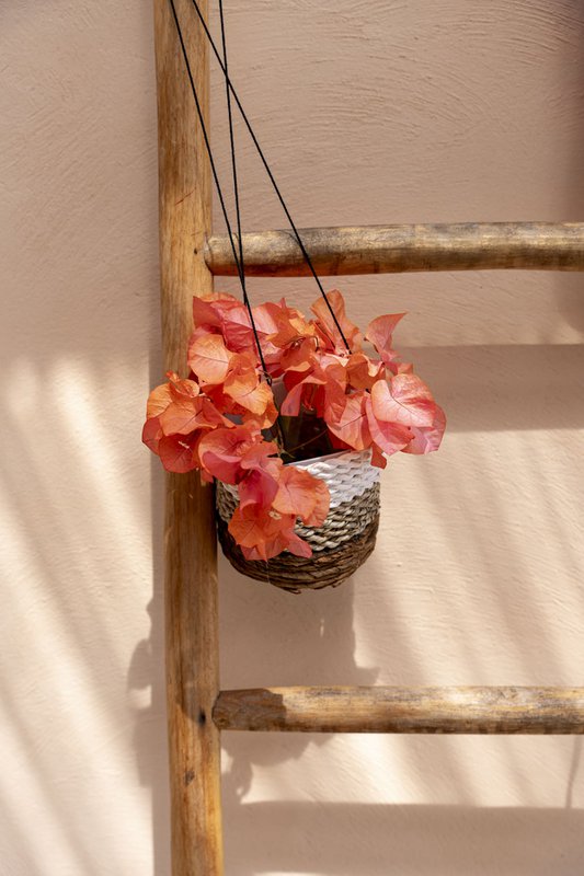 Suspension BANANA blanc naturel S – vue 3 – Bazar Bizar