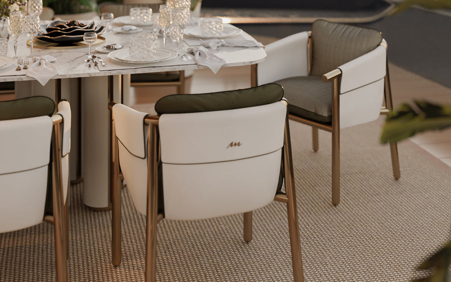 Fauteuil de salle à manger Céline