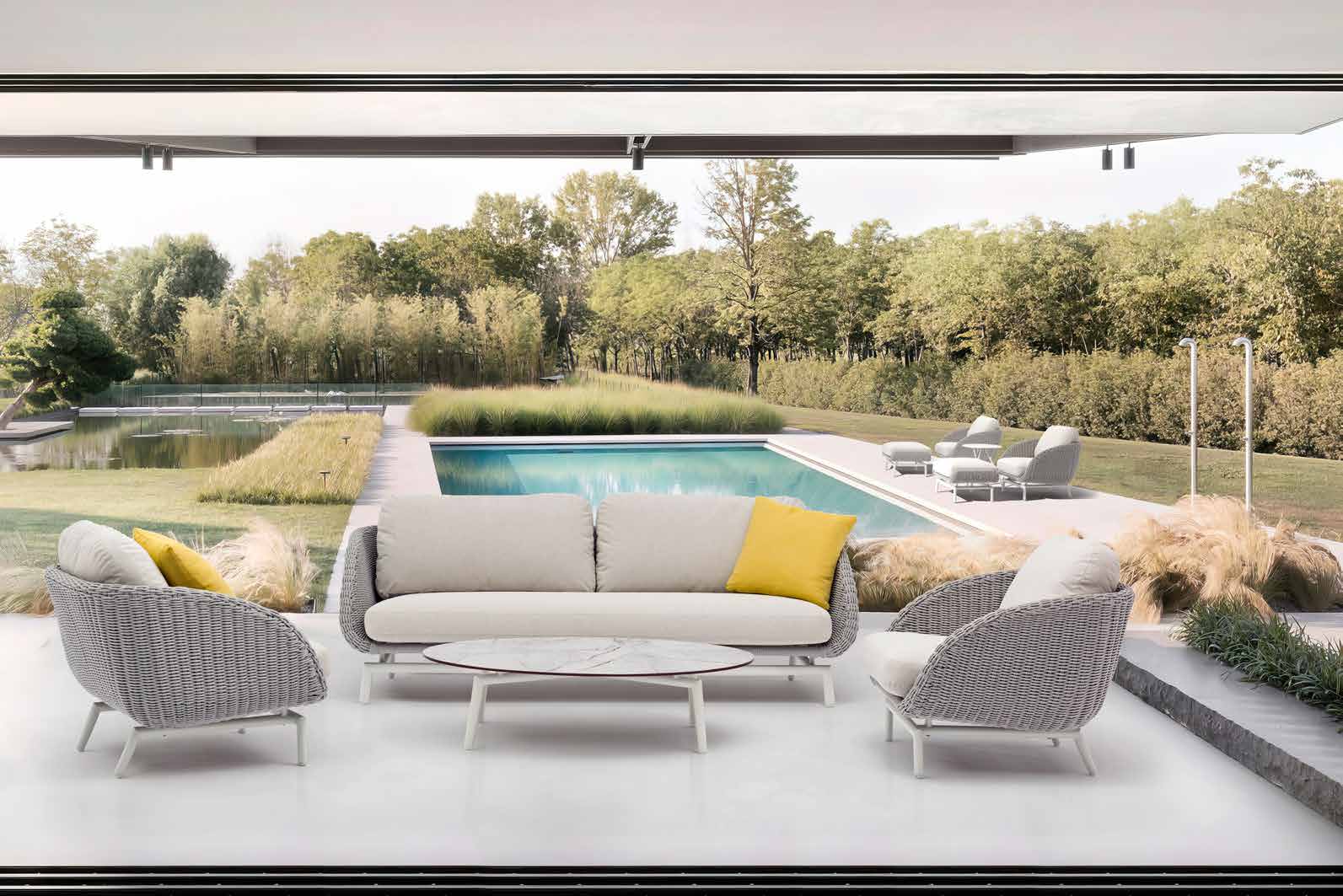 Salon extérieur SCOOP COUTURE Jardin
