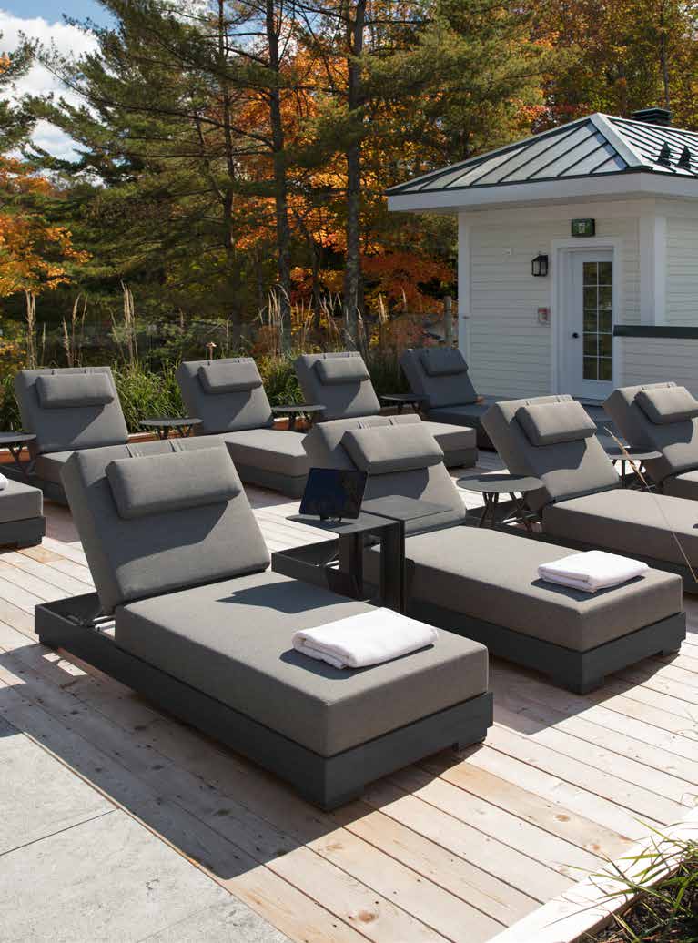 Bain de soleil extérieur SKY – Anthracite
