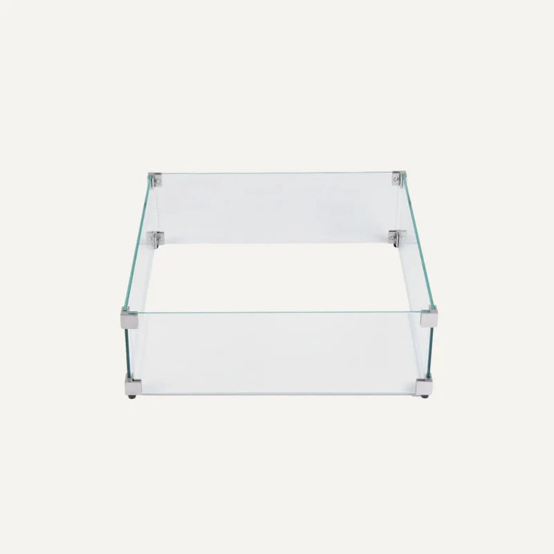 MANHATTAN Fire Pit Table Set with Protective Screen