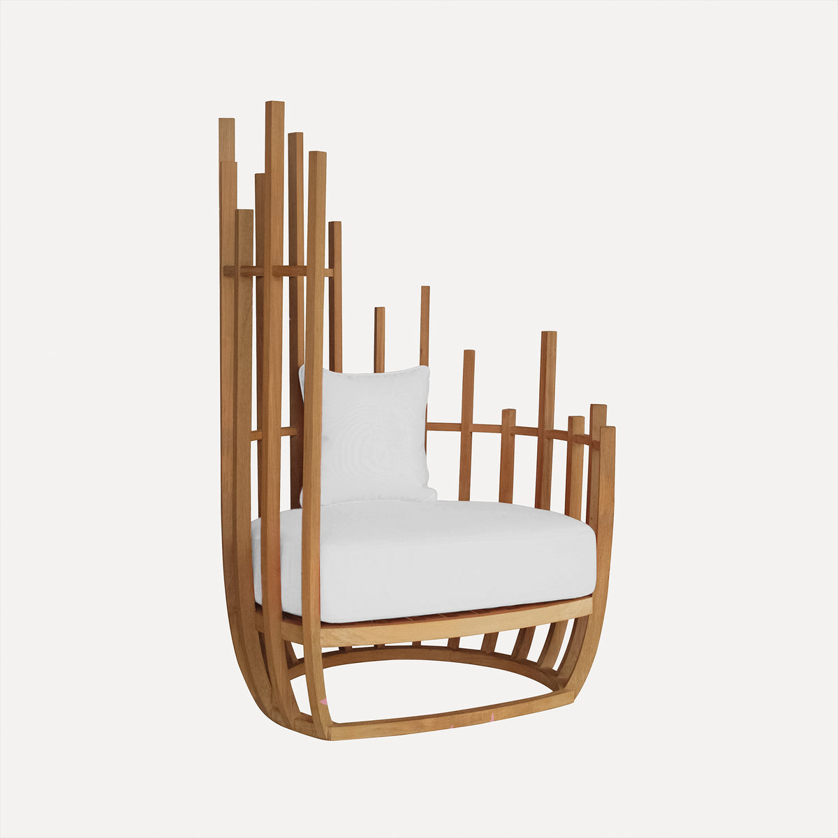 Fauteuil BOTTLE CHAIR, assise et coussin Sunbrella®