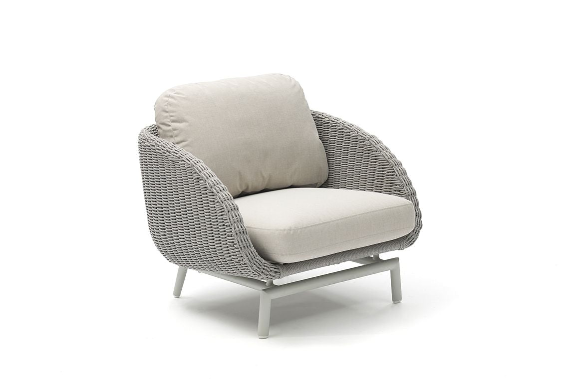 Fauteuil d’extérieur SCOOP – Light Grey