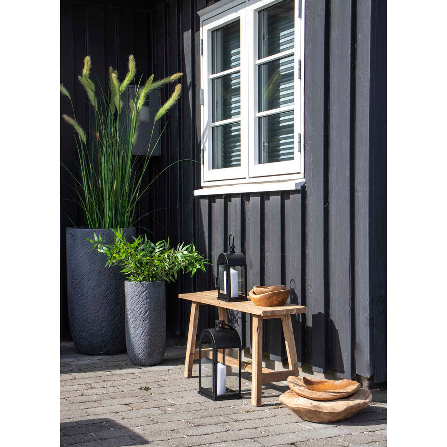 Banc BARCELONA 90 cm en teck recyclé naturel