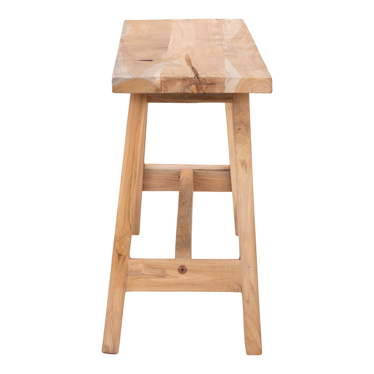 Banc BARCELONA 90 cm en teck recyclé naturel