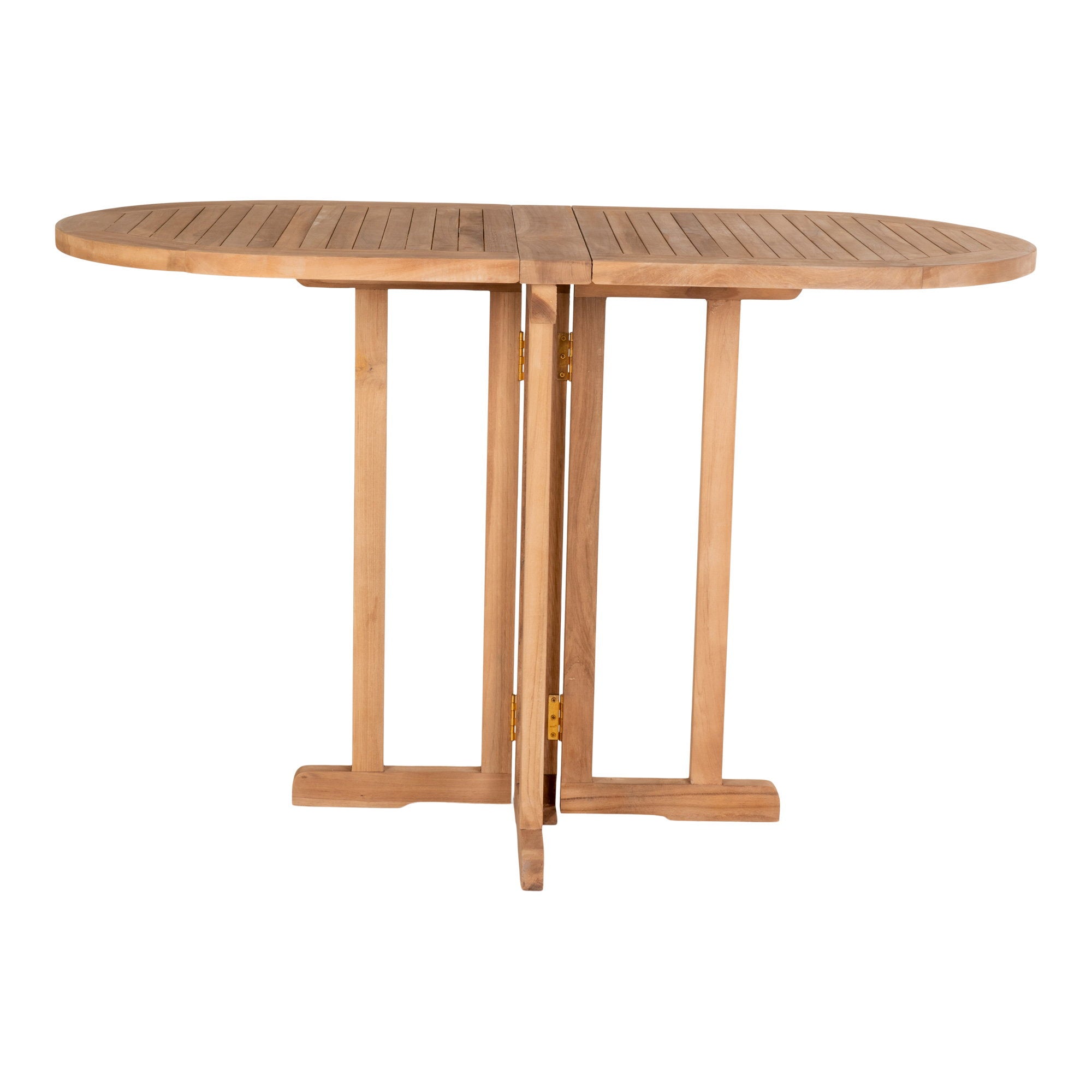 Table HUELVA en teck naturel 120 x 60 cm, vue complète
