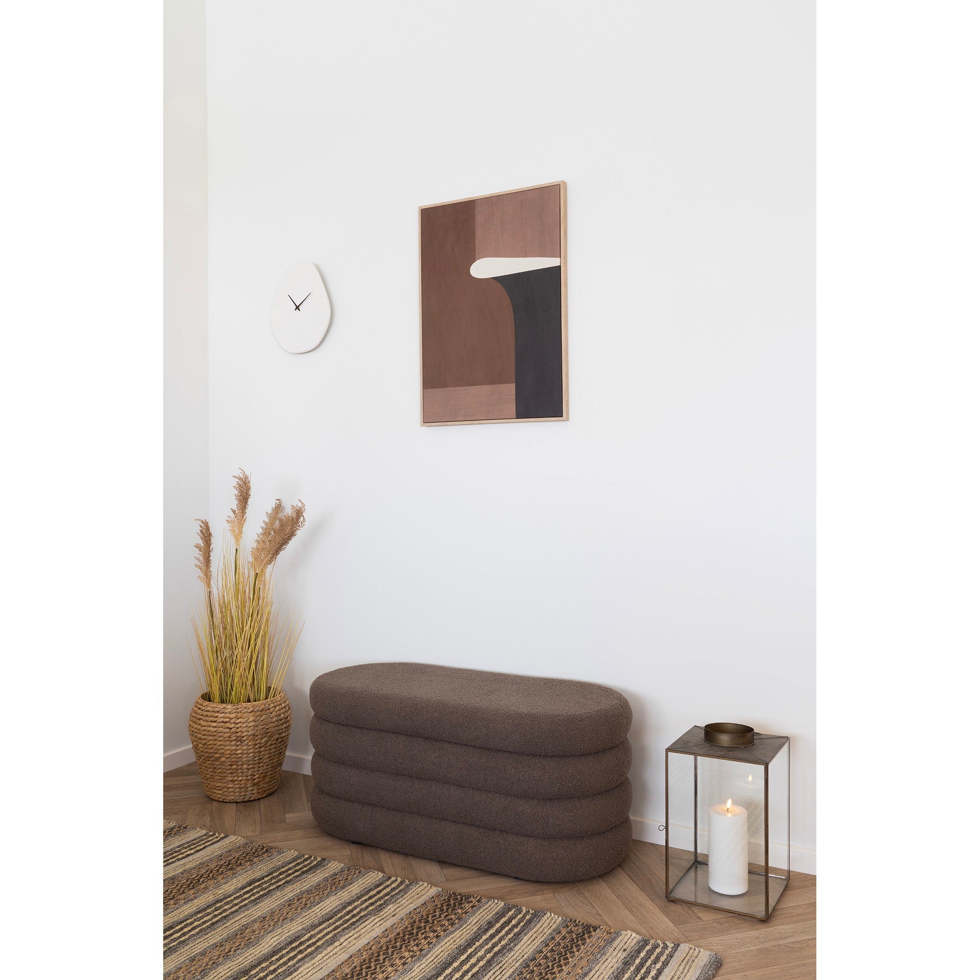 Lanterne MOHALI finition laiton antique – vue complémentaire
