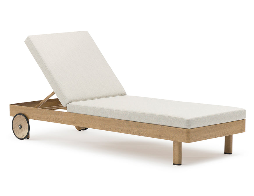 Bain de soleil LOUNGE ALU Oak – vue produit