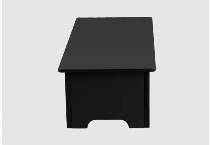 Marche-pied Outdoor gris