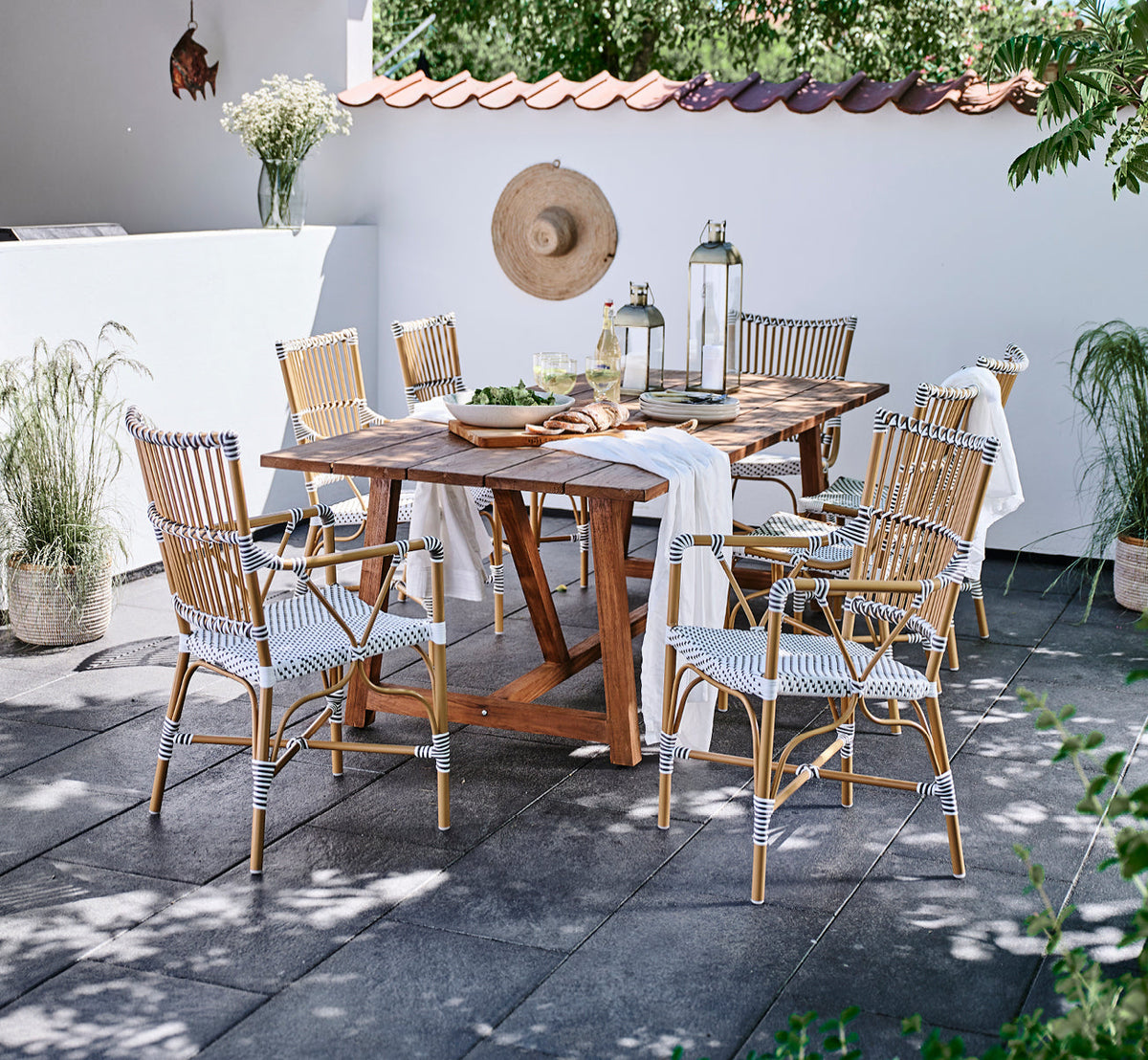Fauteuil Monique Sika-Design sur terrasse