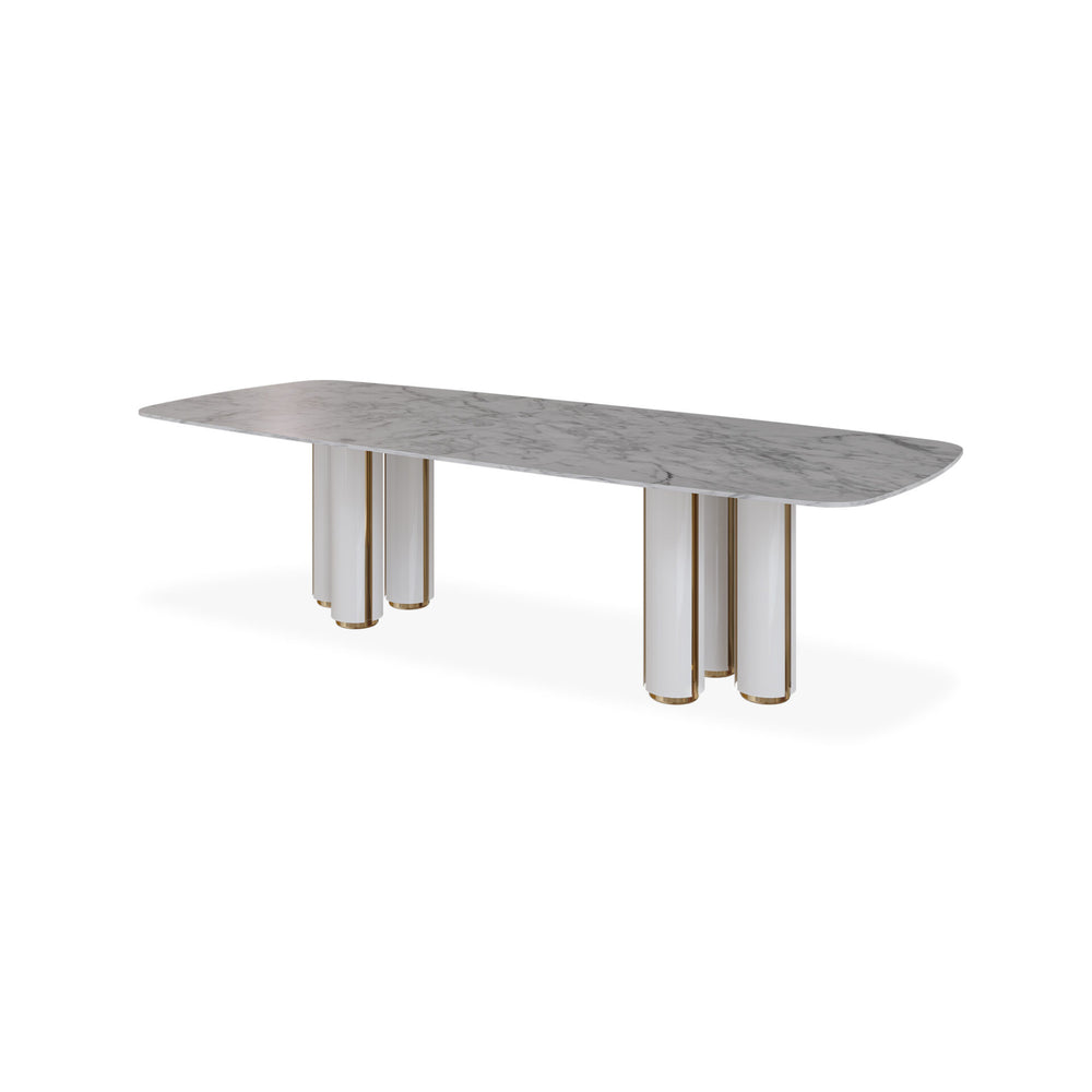 Table à manger rectangulaire Moon